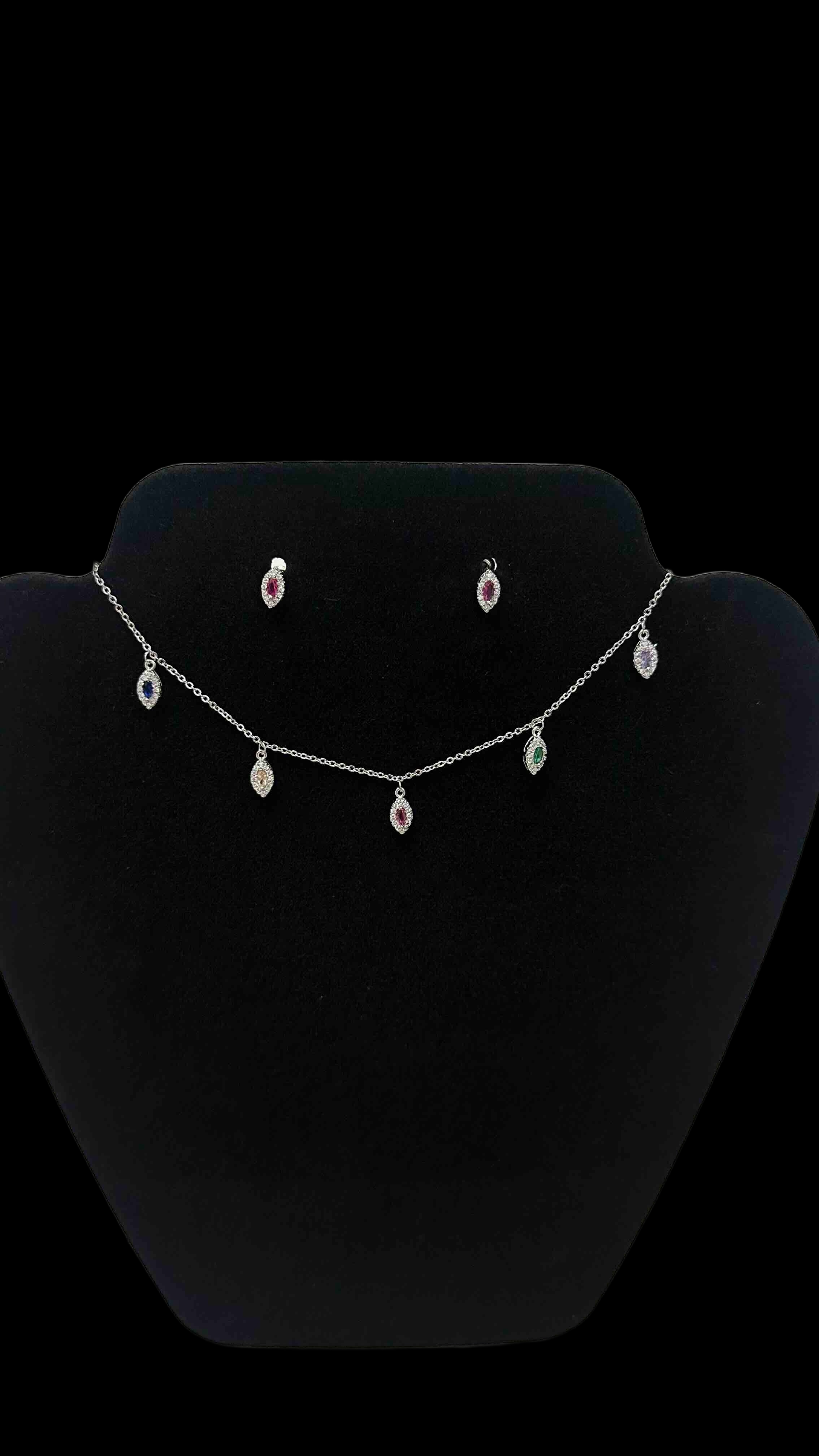 Multi-Gemstone Choker