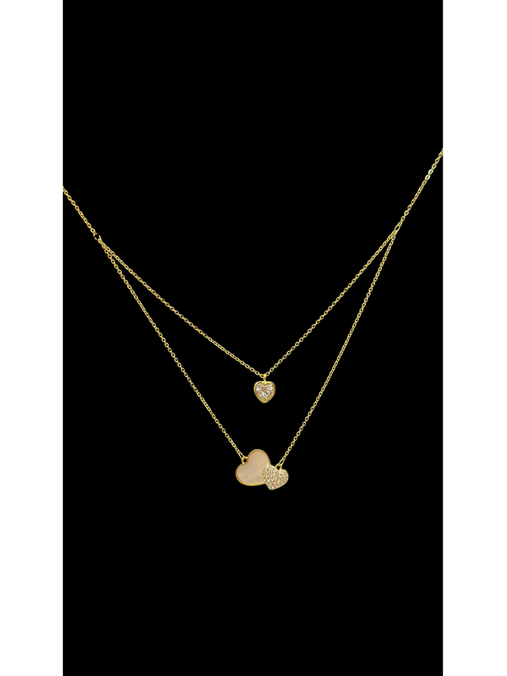 Double Hearts Necklace