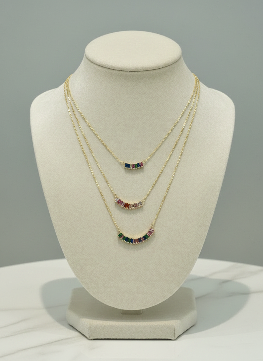 3 Layers Elegant Necklace