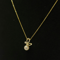 Pearled Butterfly Necklace