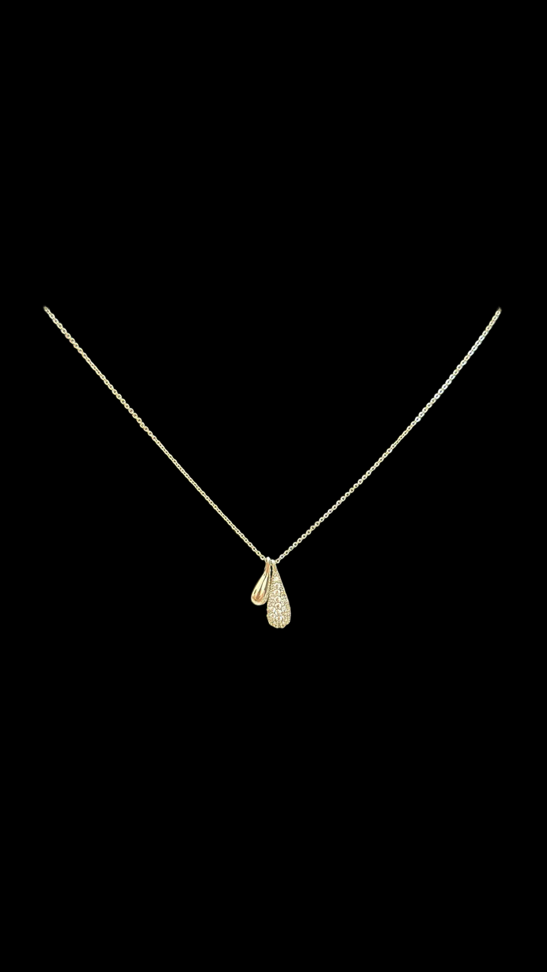 Silver Drops Necklace