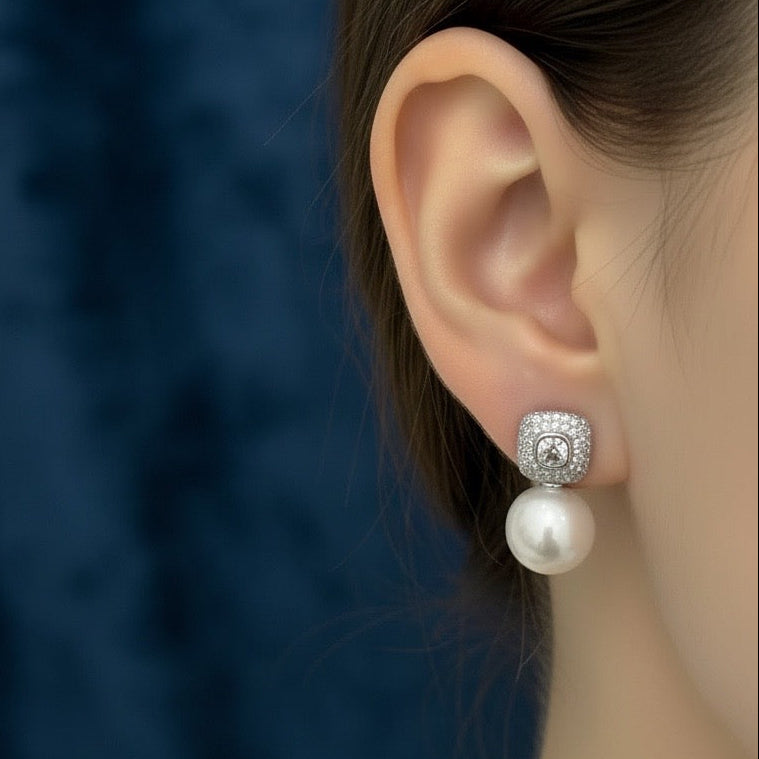 Elegant Pearl Earrings